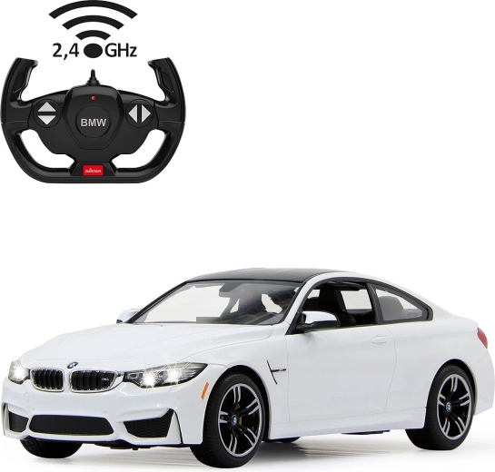 Jamara RC BMW M4 Coupé 1:14 alb 2,4 GHz