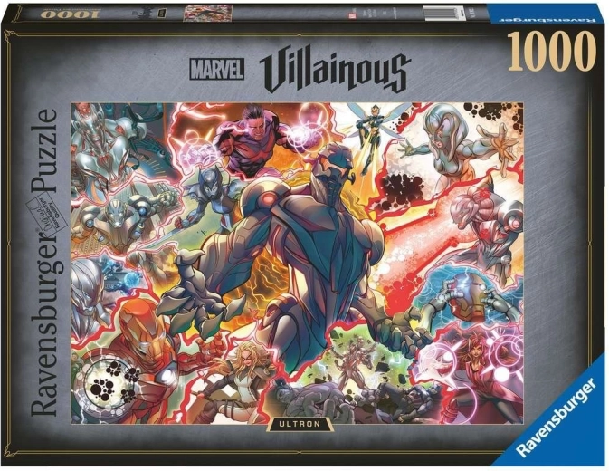 Puzzle Ravensburger Sinistru: Ultron 1000 piese