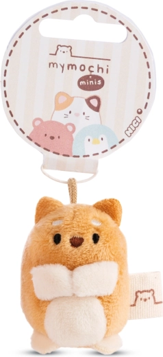 Breloc MyMochi NICI cățelul Hiro maro 5 cm