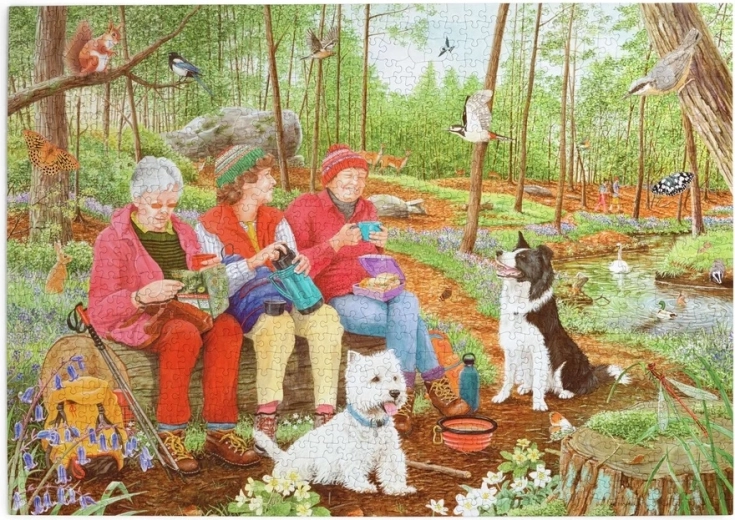 Puzzle House of Puzzles Timp pentru ceai, 1000 de piese