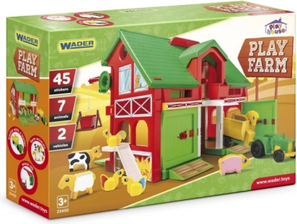 Play House fermă – set de joacă cu figurine și tractor 37 cm