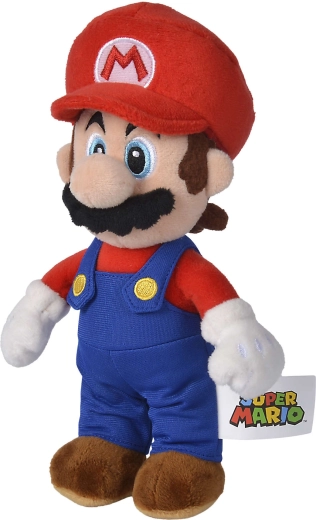 Jucărie de pluș Super Mario – Mario 23 cm
