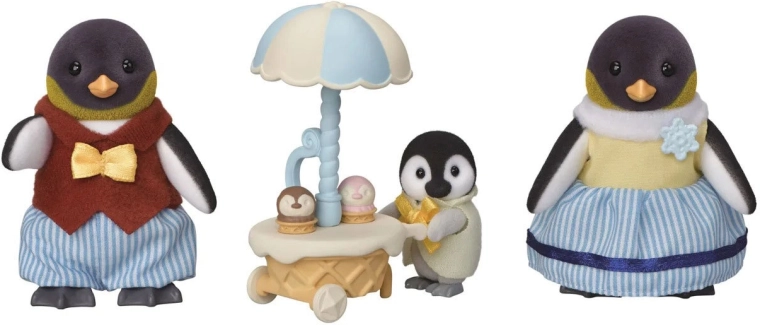 Familia completă de pinguini