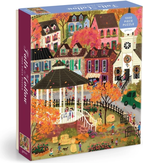 Puzzle GALISON Orășel de toamnă, 1000 de piese