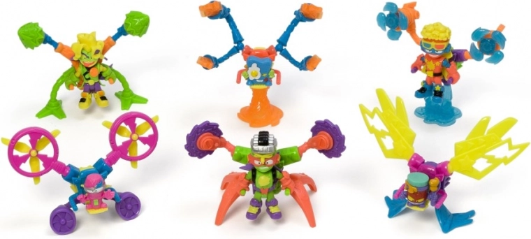 Figurină unică SuperThing în stil neon