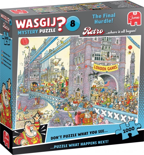 Puzzle JUMBO WASGIJ Mystery 8 Ultima obstacolă 1000 de piese