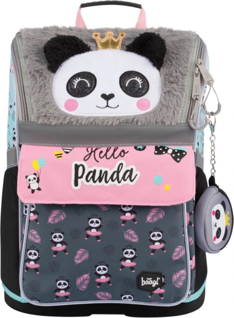 Ghiozdan școlar Baagl Zippy Panda