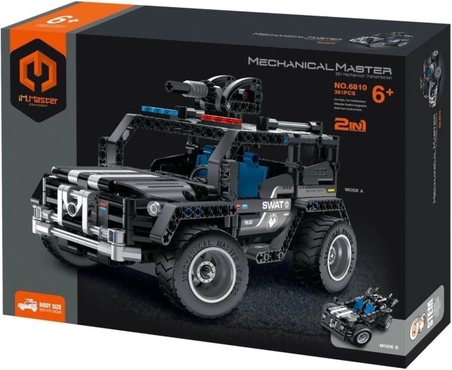 Set de construcție iM.MASTER mașină de teren 2 în 1