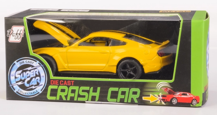 Daffi Crash Car model metalic cu mecanism pull-back