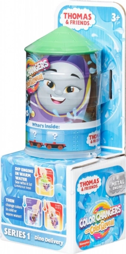 Tomek și prietenii Color Reveal locomotivă și vagoane
