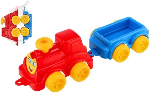 Trenuleț din plastic cu vagon detașabil 41 cm