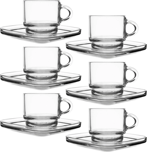 Set de 6 cești pentru un espresso perfect