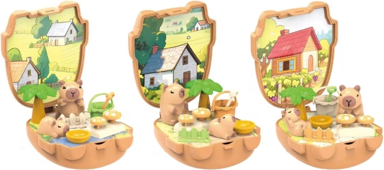Figurină de capibara în cutie - 1 bucată