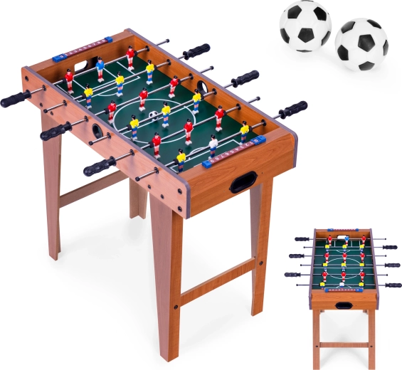 Fotbal de masă din lemn 69x35 cm pentru copii: ECOTOYS