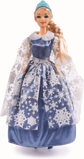 Rochie de iarnă cu fulgi de zăpadă