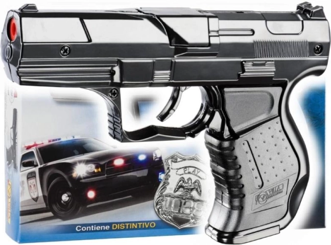 Pistol cu capse metalic pentru poliție, 8 focuri – SQUADRA SPECIALE