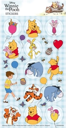 Autocolante CCG Winnie the Pooh F2 cu sclipici