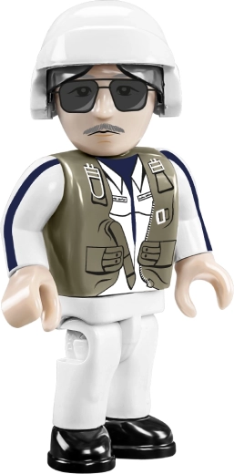 Două figurine de piloți și imprimări realiste fără autocolante