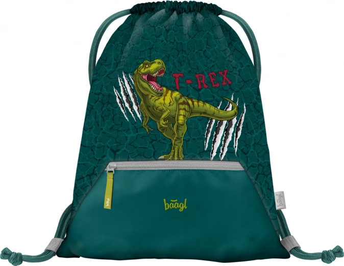 Baagl săculeț cu buzunar T‑Rex