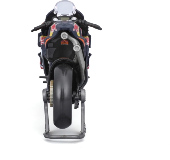 Anvelopă spate lată, eșapament dublu și suport paddock