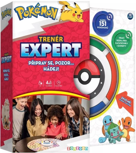 Antrenor Pokémon expert – joc de societate electronic de cunoștințe, cu sunet