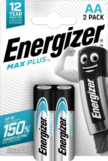 Baterii alcaline AA ENERGIZER Max Plus 2 buc