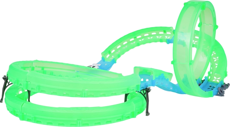 Pistă strălucitoare în întuneric