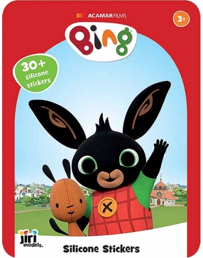 Joc cu autocolante din silicon Bing