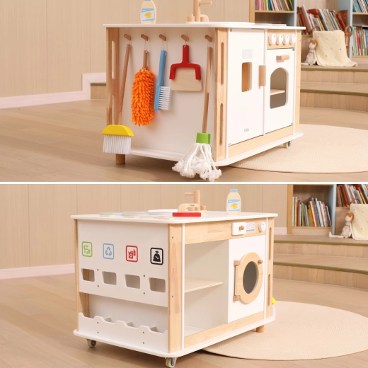 Totul într-unul: gătit, spălat și curățenie