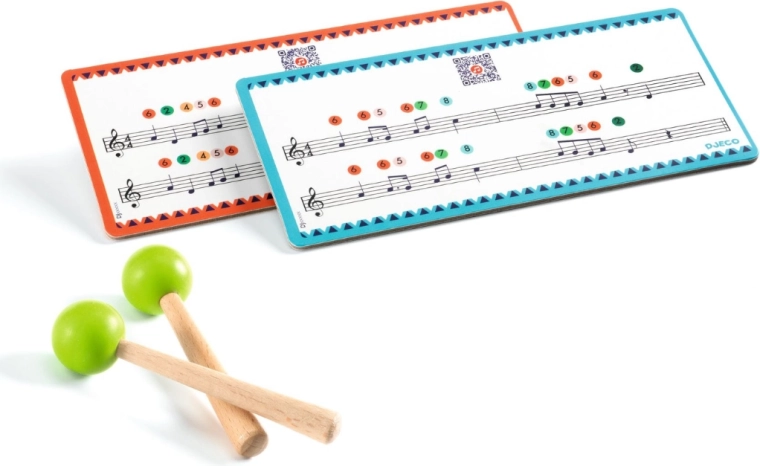 Carduri cu note pentru melodii simple