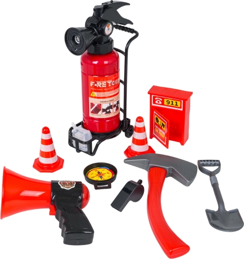 Accesorii bogate pentru acțiunea de pompier