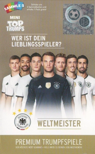 Winning Moves Top Trumps mini DFB Weltmeister - 1 bucată