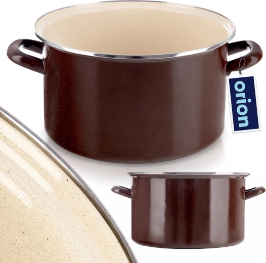 Smalț rezistent și margine din inox