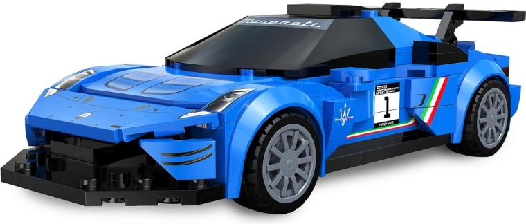 Set de construcție CaDA Maserati GT2 la scara 1:24, albastru