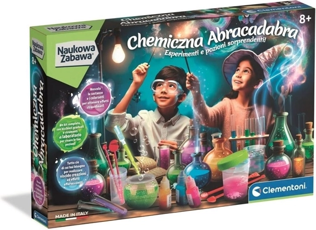 Clementoni Distracție științifică – set de chimie Abrakadabra
