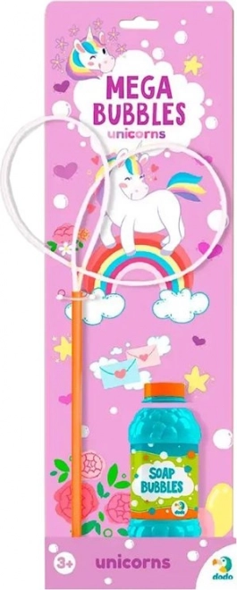 Mega bublifuk Unicorni 450ml