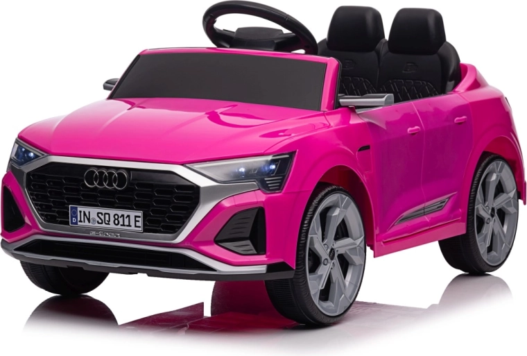 Audi SQ8 – mașinuță electrică roz pentru copii