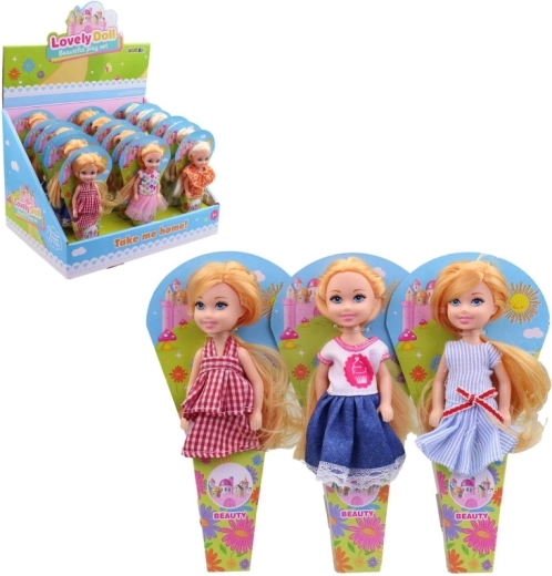 Păpușă 12,5 cm în display box – 18 bucăți