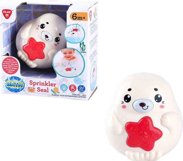 Playgo foca plutitoare pentru cadă cu stropire de apă