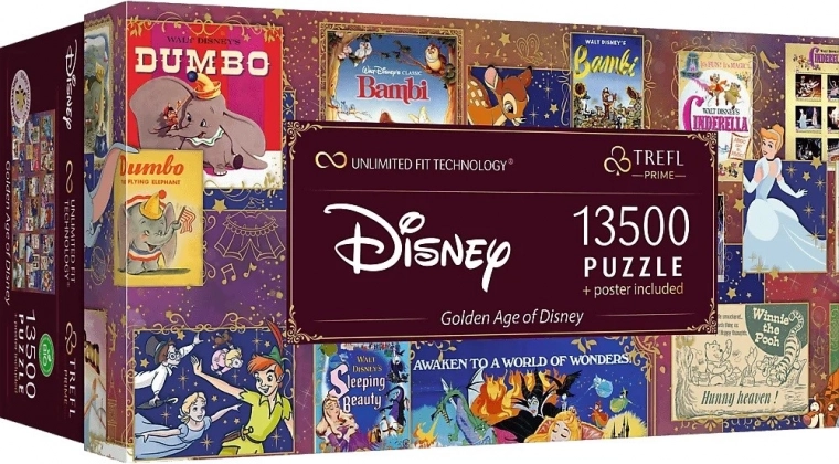 Puzzle 13500 piese Epoca de Aur Disney