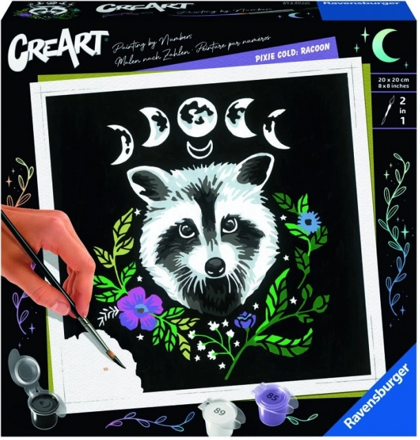 CreArt Pixie Cold Edition pictură cu raton