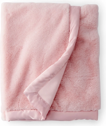 Pătură dublu strat pentru copii Carter's din blăniță artificială Pink 80 × 110 cm