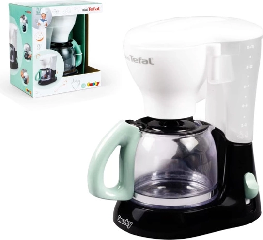 mini cafetieră Tefal pentru copii cu cănuță și pompă manuală