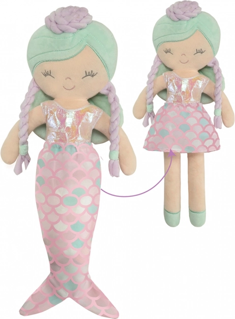 Păpușă din Pluș 2în1 Ocean Fantasy 36 cm