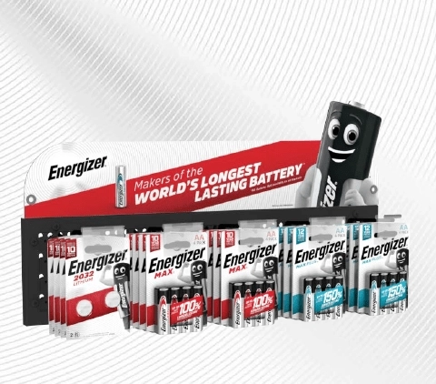 Energizer suport orizontal cu suport magnetic 5×1