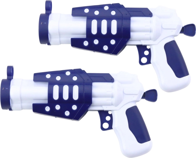 Două pistoale ergonomice pentru duel în doi