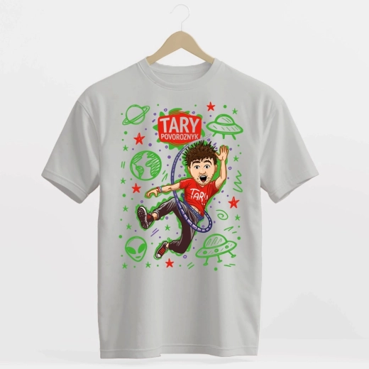 Tricou Tary Povoroznyk UFO gri L - 1 bucată