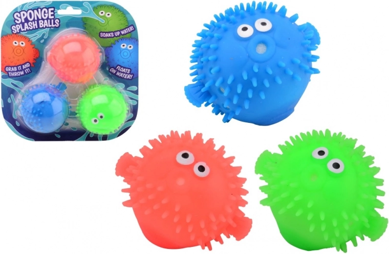 Baloane cu apă cu burete, 3 bucăți