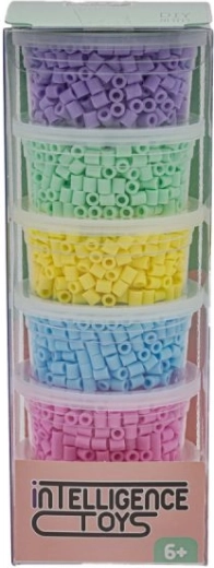 6 culori pastel, clar separate