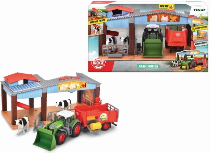 Fermă cu tractor și accesorii